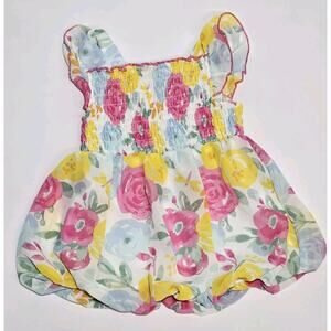 Emporio Baby Watercolor Floral Summer‎ Dress - 18M